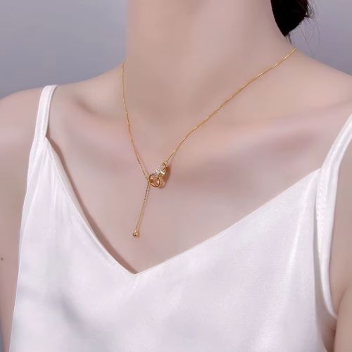 Double-Ring Necklace