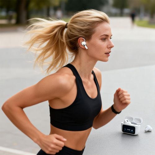 Digital touch earphones