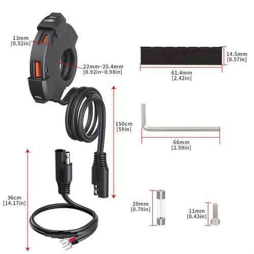 Handlebar charger
