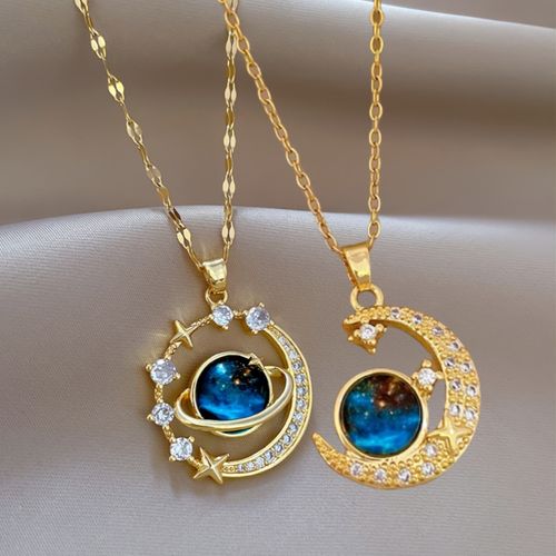 2-piece unisex fashion pendant necklacece