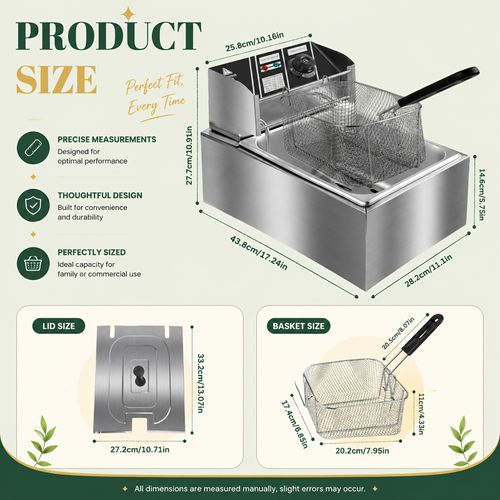 Multifunctional deep fryer