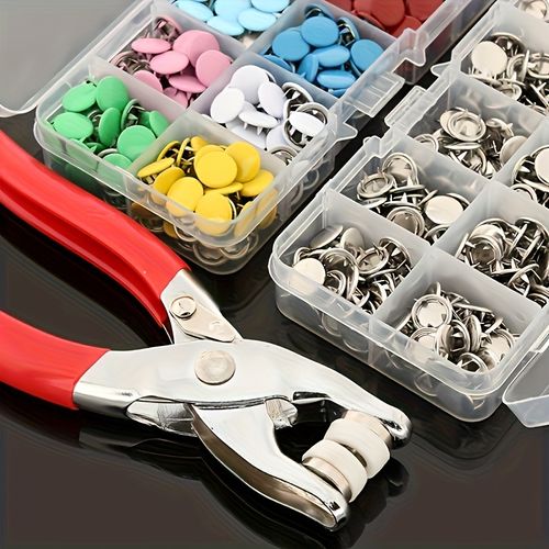 Button clip set