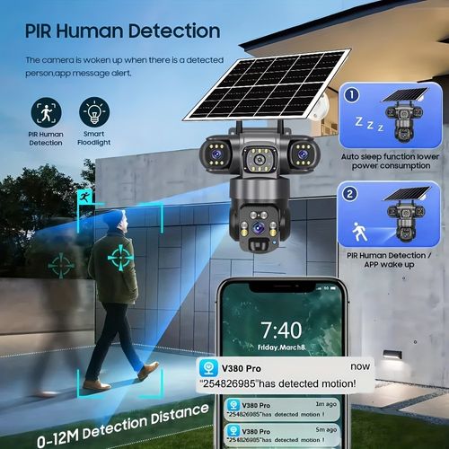 Solar-powered Camera
