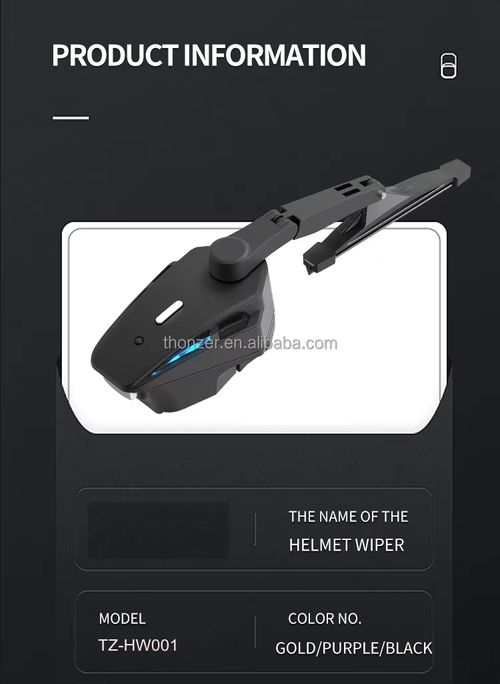 Helmet Wiper