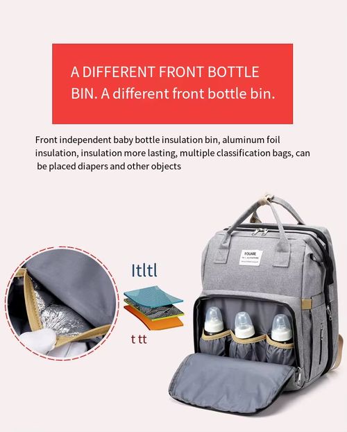 Large-capacity Baby Storage Bag, Maternity Bag for Outdoor Use