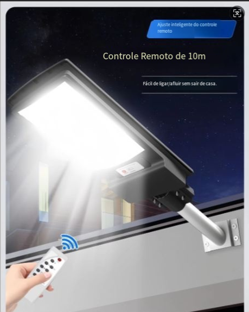 Luz de rua sem fio de alta qualidade tudo em um, solar integrado, luz de rua de indução humana, ampla gama de iluminação, à prova de chuva