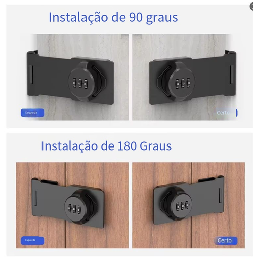 Cacifo gaveta arquivo bloqueio de combinação fechaduras de armário de ferro fechaduras de porta fechaduras de armário anti-roubo bloqueio de combinação