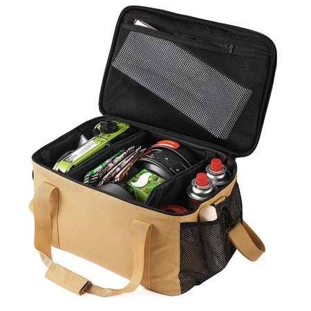 Large Capacity Water-Resistant Camping Gas Tank Storage Bag