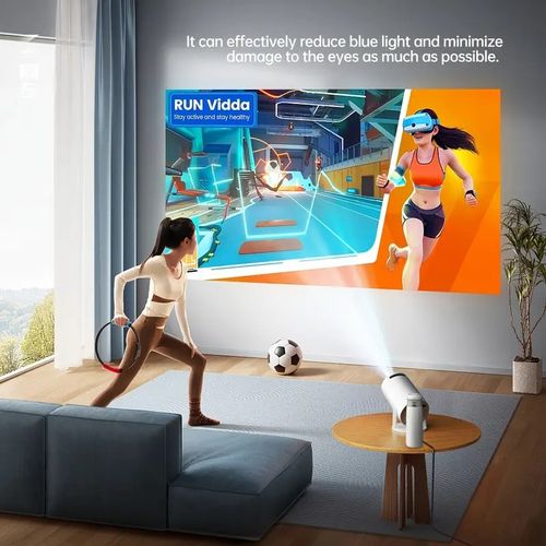 1080p projector HY300 mini android smart new wifi projector bedroom throw wall