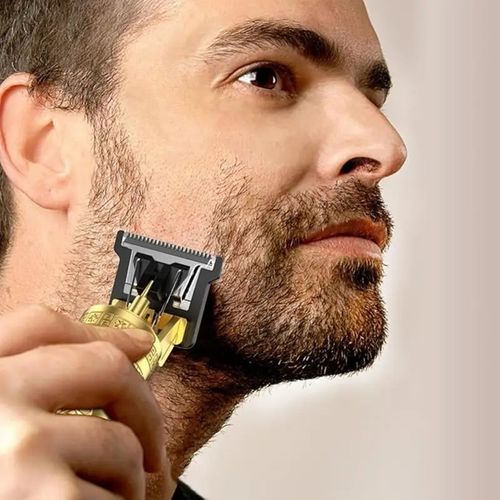 Professional Cordless Electric Barber and Beard Trimmer Set with USB Charging Ideal Grooming Gift for Men