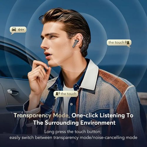 Wireless Earbuds - Advanced Noise Cancellation, LED Power Display, Immersive Stereo Bass, Crystal-Clear Calls - Portable Charging Case, Sweat-Resistant For Sports And Workout - For Music Lovers & Fitness Enthusiasts - Perfect for Travel & Gym