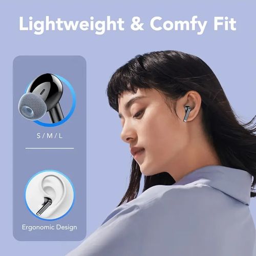 Wireless Earbuds - Advanced Noise Cancellation, LED Power Display, Immersive Stereo Bass, Crystal-Clear Calls - Portable Charging Case, Sweat-Resistant For Sports And Workout - For Music Lovers & Fitness Enthusiasts - Perfect for Travel & Gym
