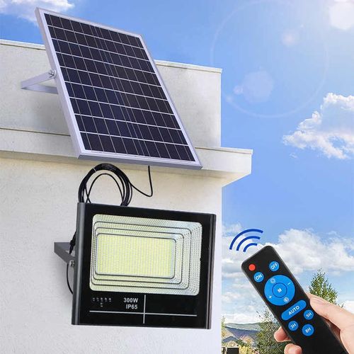 Solar LED Flood Light Solar Projector Lamp Customized Integrated Modern Outdoor Use Solar Flood Street Light Custom