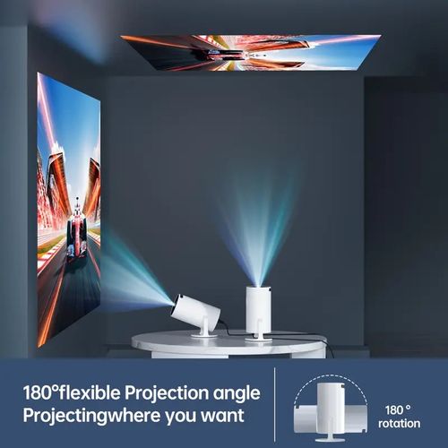 1080p projector HY300 mini android smart new wifi projector bedroom throw wall