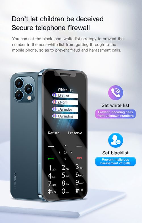Mini Cell Phone with 4 SIMs and 4 Standby