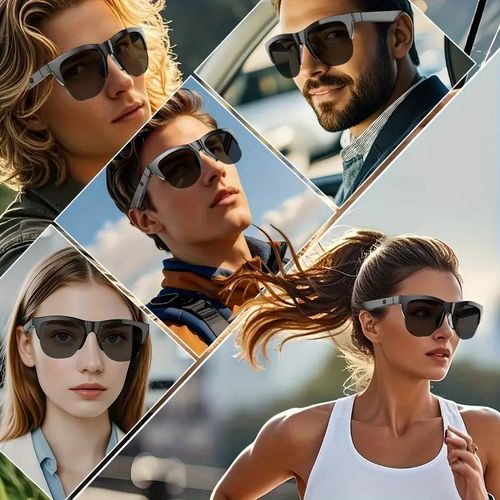 AI Translation Wireless Glasses Glasses Earbuds Support 144 Languages Open-Ear Earbuds Include Microphone Long Battery Life Wireless Over-Ear Headphones High-Fidelity Stereo Wireless Sports Earbuds