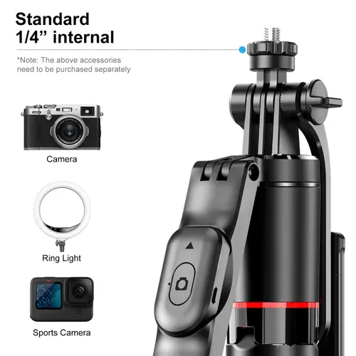 🔥HOT SALE🔥 COD!⚡HOT SELLER LIMIT STOCK⚡ Lightweight Extendable Selfie Stick Tripod with Bluetooth Remote, Stable for Safari Beach Travel Group Photos