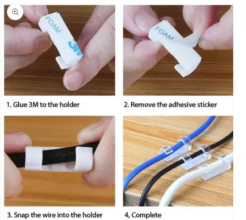 🔥HOT SALE🔥 COD!✨Home Essentials：Finisher Wire Clamp🔥 40PCS | FINISHER WIRE CLAMP
