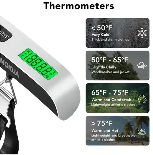 🔥HOT SALE🔥 COD!Portable Digital Luggage Scale Accurate Weighing | ELECTRONIC LUGGAGE SCALE
