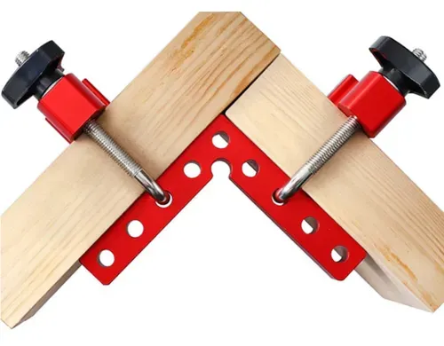 🔥HOT SALE🔥 COD!📢📢50% OFF !! 📢📢50% OFF !! ⏰ Durable Precision Positioning Clamping Squares Set – Aircraft-Grade Aluminum, Perfect 90° Angles in Seconds,Woodworking right-angle fixing clamp