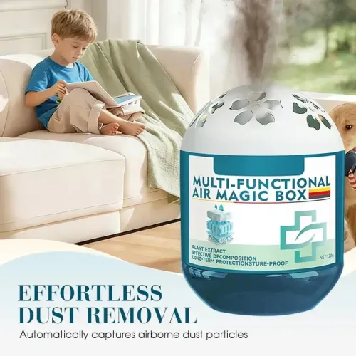 🔥HOT SALE🔥 COD!🔥2026 New & Upgraded -- Indoor Air Purification Dust Removal Magic Box🏠Limited-Time Offer⏰ AIR MAGIC BOX