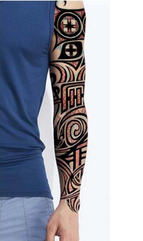 Waterproof and sweatproof tattoo stickers