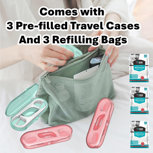 Floss pick, an 88-count automatic box + five packs of 108-count bag refills + 3 carry-on boxes, a total of 658 pieces in a combination set