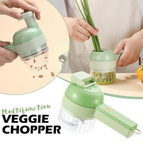 Electric Food Chopper Vegetable Chopper Vegetable Slicer Garlic Crusher Meat Grinder Machine Peeler Kitchen