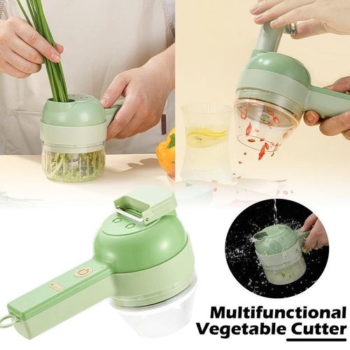 Electric Food Chopper Vegetable Chopper Vegetable Slicer Garlic Crusher Meat Grinder Machine Peeler Kitchen