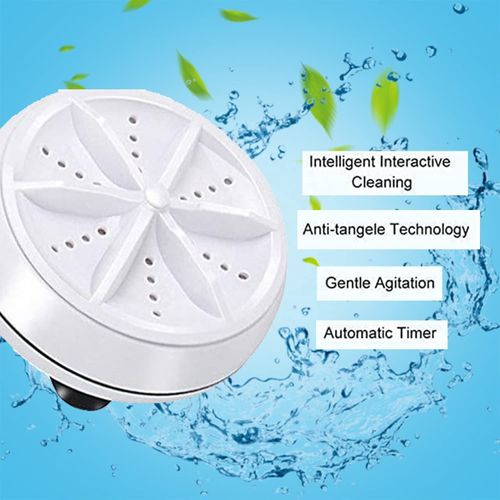 3-in-1 Ultrasonic Automatic Portable Insole Washing Machine Mini Socks Washing Machine