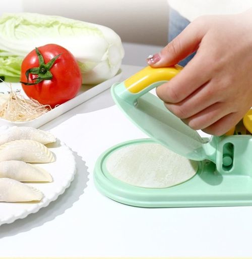 Kitchen Tools 2 in 1 Dumpling Maker Manual Dumpling Maker PP Home Dumpling Mold Maker