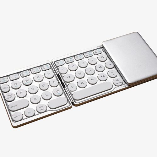 Bluetooth keyboard folding keyboard is suitable for iPad carrying business office mini phone tablet computer keyboard