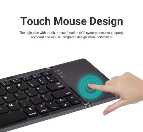 Bluetooth keyboard folding keyboard is suitable for iPad carrying business office mini phone tablet computer keyboard