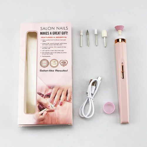 5 in 1 Electric Manicure Machine Nail Drill Mill for Manicure Grooming Kit Polisher Remover