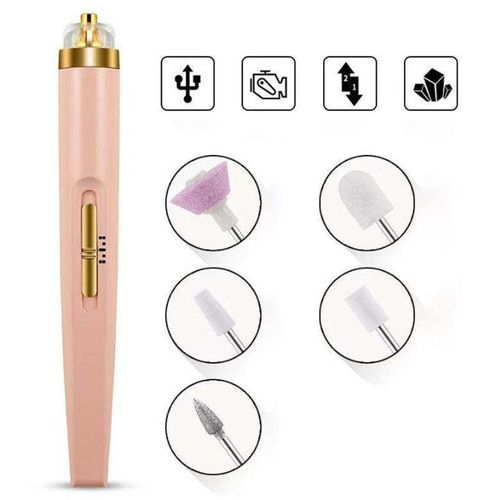 5 in 1 Electric Manicure Machine Nail Drill Mill for Manicure Grooming Kit Polisher Remover