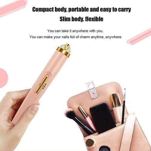 5 in 1 Electric Manicure Machine Nail Drill Mill for Manicure Grooming Kit Polisher Remover
