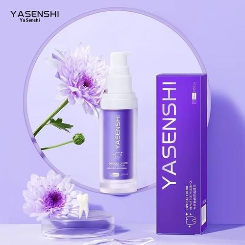 Advanced tooth color corrector Purple toothpaste, used for concealer and sensitive tooth whitening