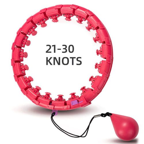 High Quality Fitness Smart Weighted Lose Exercise Detachable Portable Sports New Mobile Gym Fitness Hula Hoops for Adults