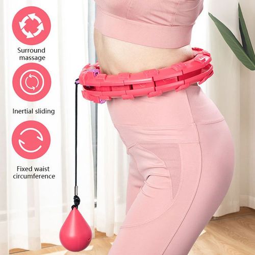 High Quality Fitness Smart Weighted Lose Exercise Detachable Portable Sports New Mobile Gym Fitness Hula Hoops for Adults