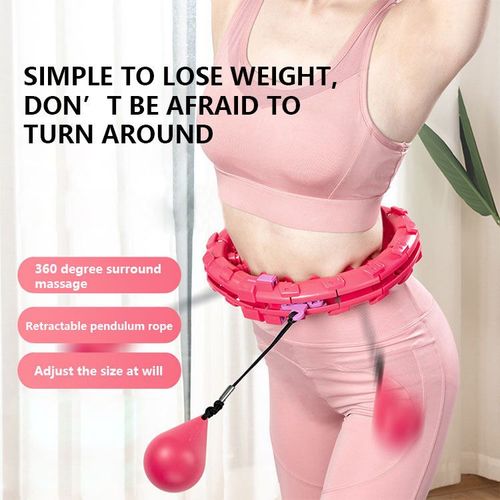 High Quality Fitness Smart Weighted Lose Exercise Detachable Portable Sports New Mobile Gym Fitness Hula Hoops for Adults