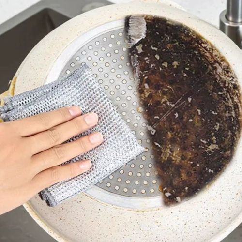 Multi-function wiping kitchen utensils, scouring pads, household wipes, effectively cleaning wire, dishcloths, dishcloths, kitchen towels