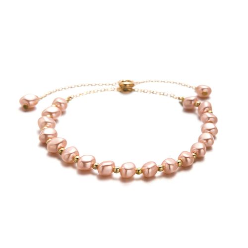 Elegant and fashionable pearl bracelet, lucky cuffs for women, zircon butterfly charm adjustable bracelet, gold-plated bracelet, accessory gift
