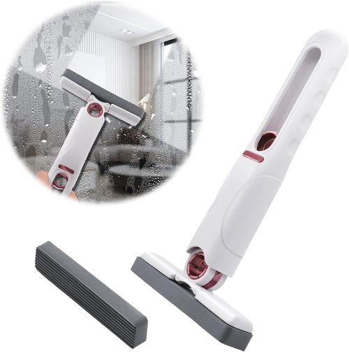 Mini mop, portable desktop, lazy person's small mop, handheld, hand-free sponge, water-absorbing small mop