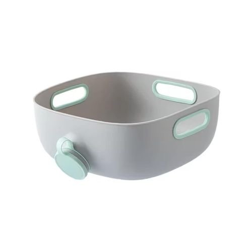 New multi-functional draining basket, vegetable washing basin, kitchen vegetable basket, vegetable washing basin, and household living room fruit plate are creative new products