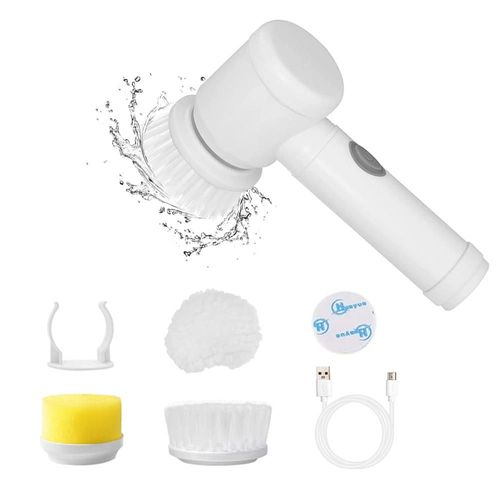 Multi-functional automatic electric cleaning brush, electric scrubber, electric rotary scrubber, enclosed space electric dish washer