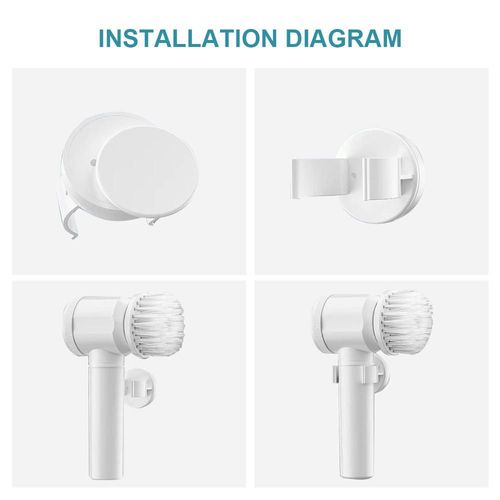 Multi-functional automatic electric cleaning brush, electric scrubber, electric rotary scrubber, enclosed space electric dish washer
