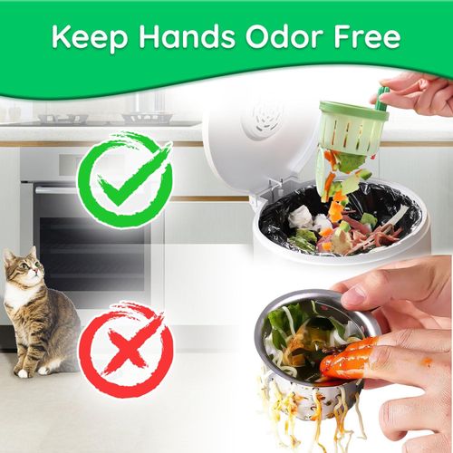 Universal kitchen water draining filter screen, vegetable sink telescopic cactus water universal filter screen, green
