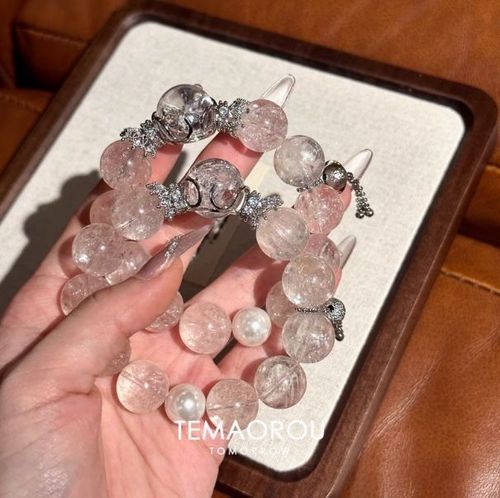White moonlight flower design niche bracelet butterfly bracelet high-end design sweet set cool light luxury white hand jewelry