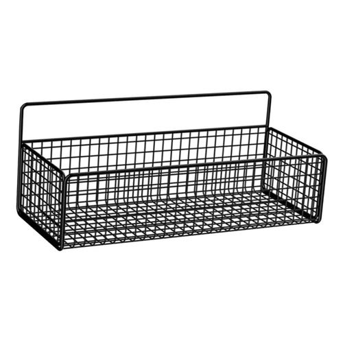 Alipis Hanging Shower Organizer Basket No Drilling Wall Mounted Storage Rack for Bathroom Essentials and Shower Shelf for Shampoo and Spice Bottles Mesh Design