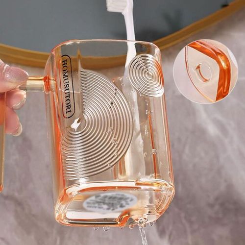 Light luxury and high-value couple toothbrush cup